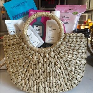 Adult Easter Basket/ Mother’s Day handbag stuffed with skincare and hair care